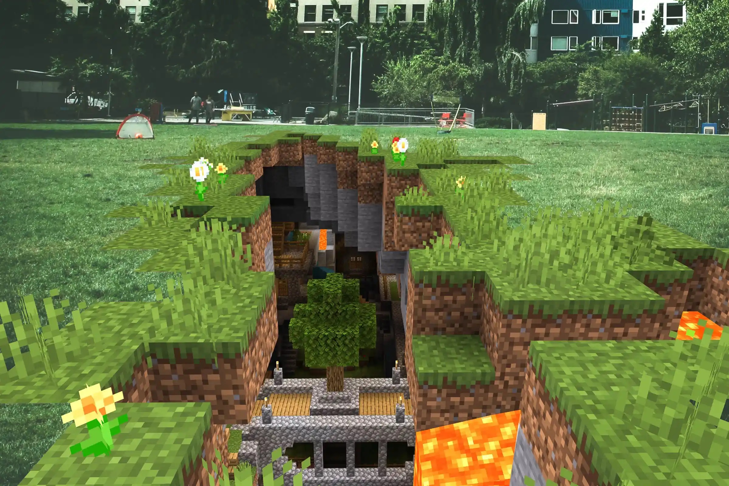 Minecraft Gameplay Screenshot
