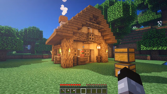 Minecraft Gameplay Screenshot