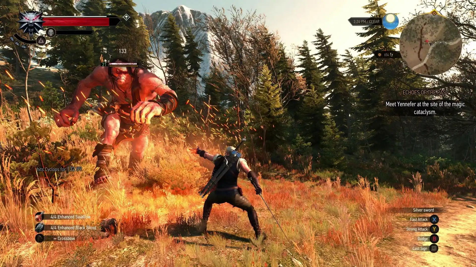 The Witcher 3 Gameplay Screenshot