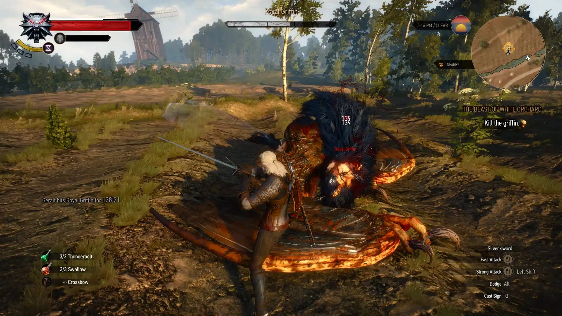 The Witcher 3 Gameplay Screenshot