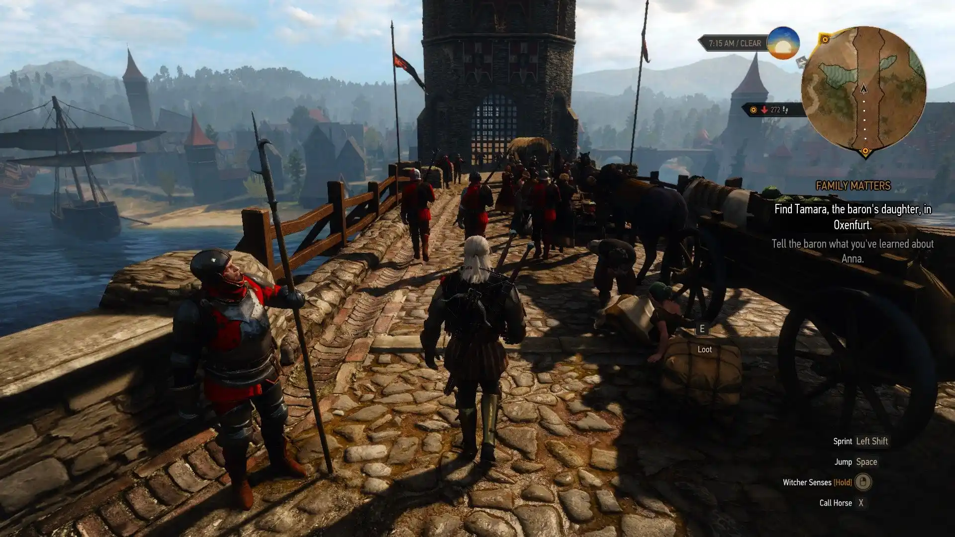 The Witcher 3 Gameplay Screenshot